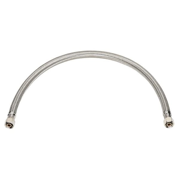 B & K B & K Products 4598363 Braided Stainless Steel Compression Faucet Supply Line; 0.37 Compression x 0.37 Dia. x 16 in. 4598363 - main